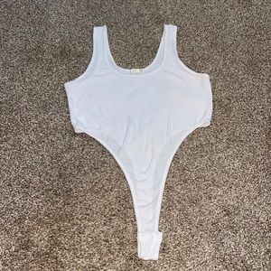 High cut bodysuit.